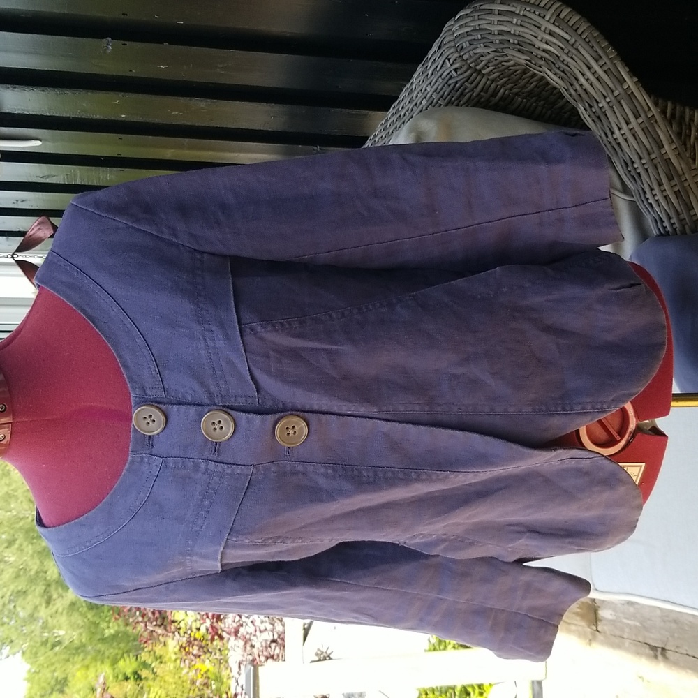 Part Two 100% Linen Jacket